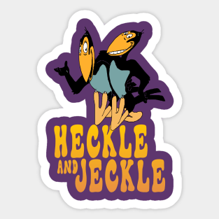 Heckle and Jeckle - Old Cartoon Sticker